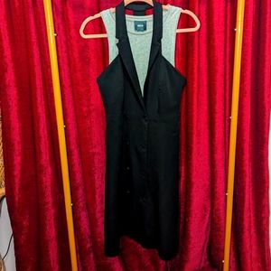 Anthropologie Maeve NWT 2 in 1 Twofer dress Vest with Tank